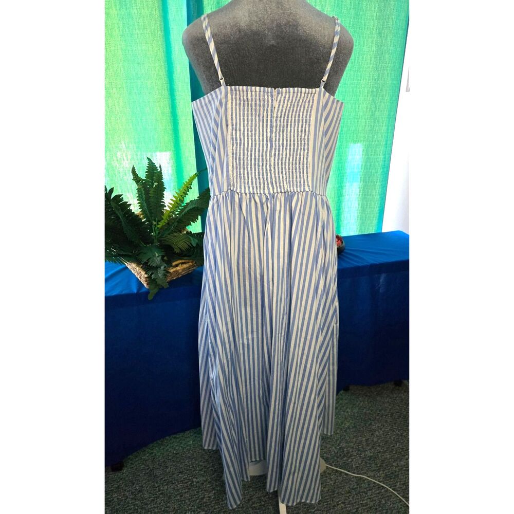 Free Assembly Women's Sleeveless Square Neck Midi Dress Size L - Picture 4 of 8